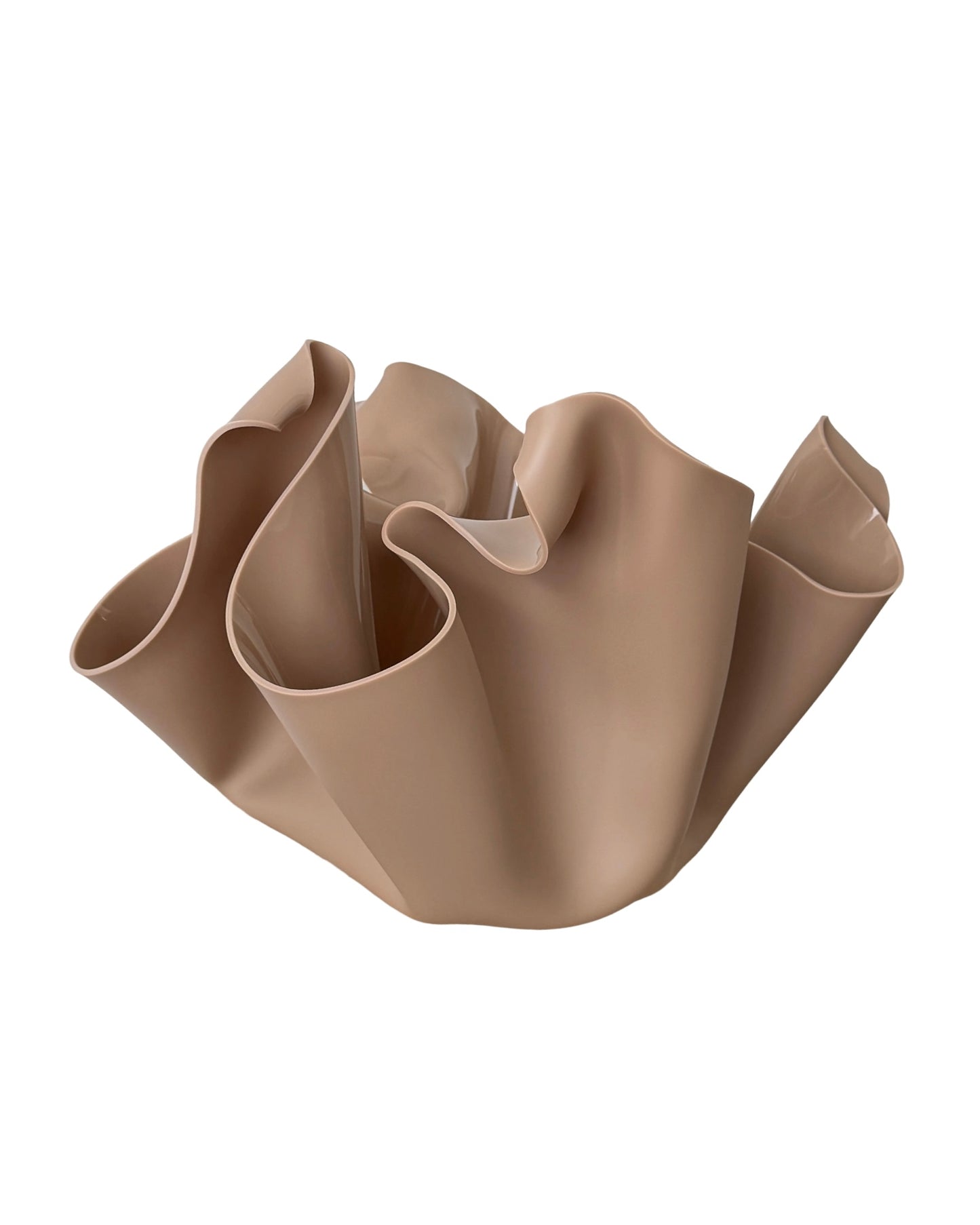 Mocha Sculptural Vessel