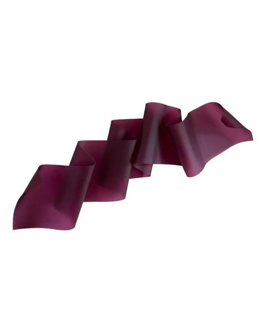 Frosted Plum Sculptural Wall Art