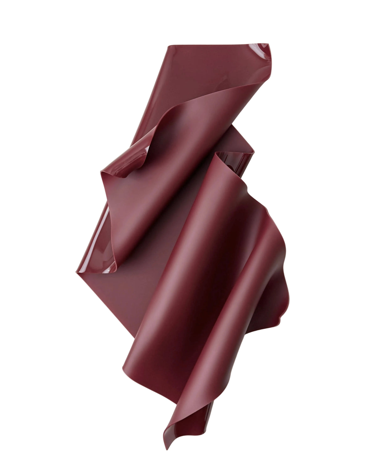 Cherry Burgundy Sculptural Wall Art