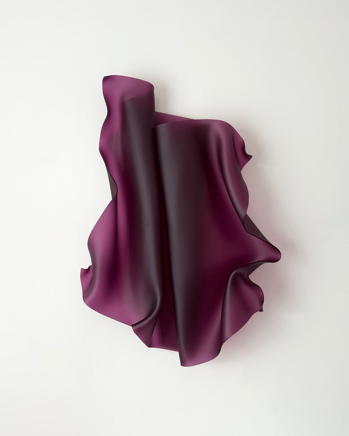 Frosted Plum Sculptural Wall Art