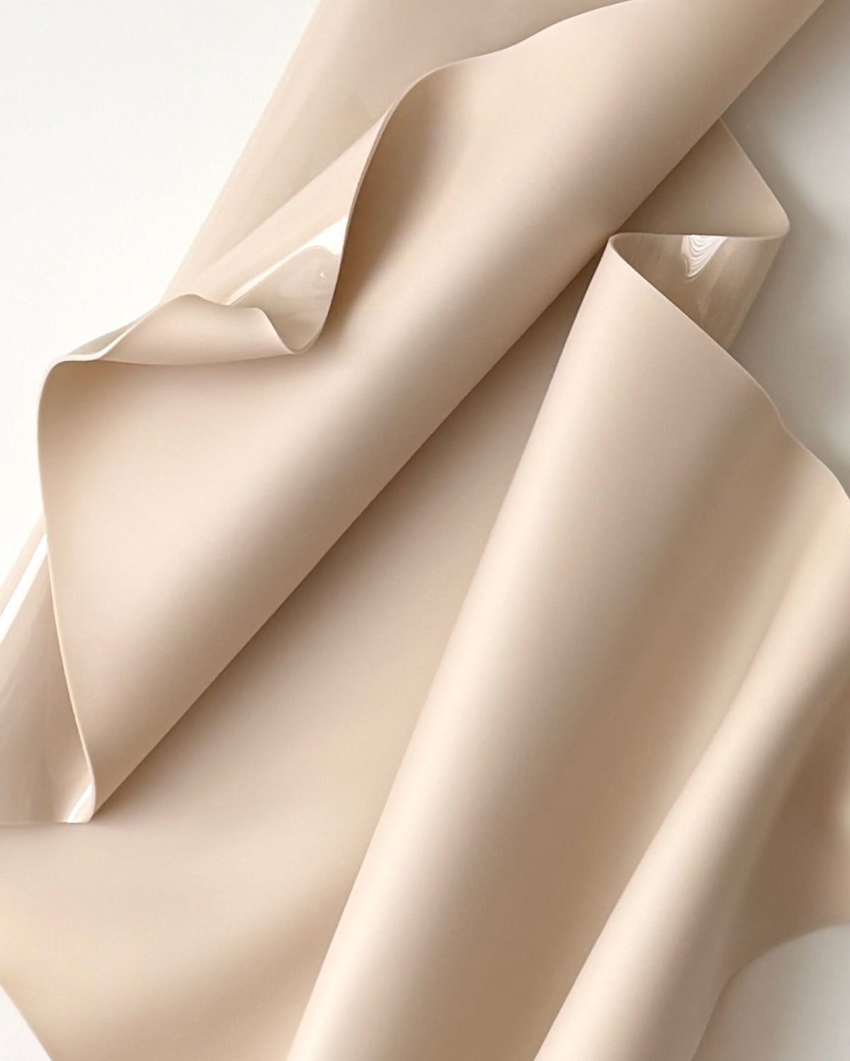Nude-Beige Sculptural Wall Art