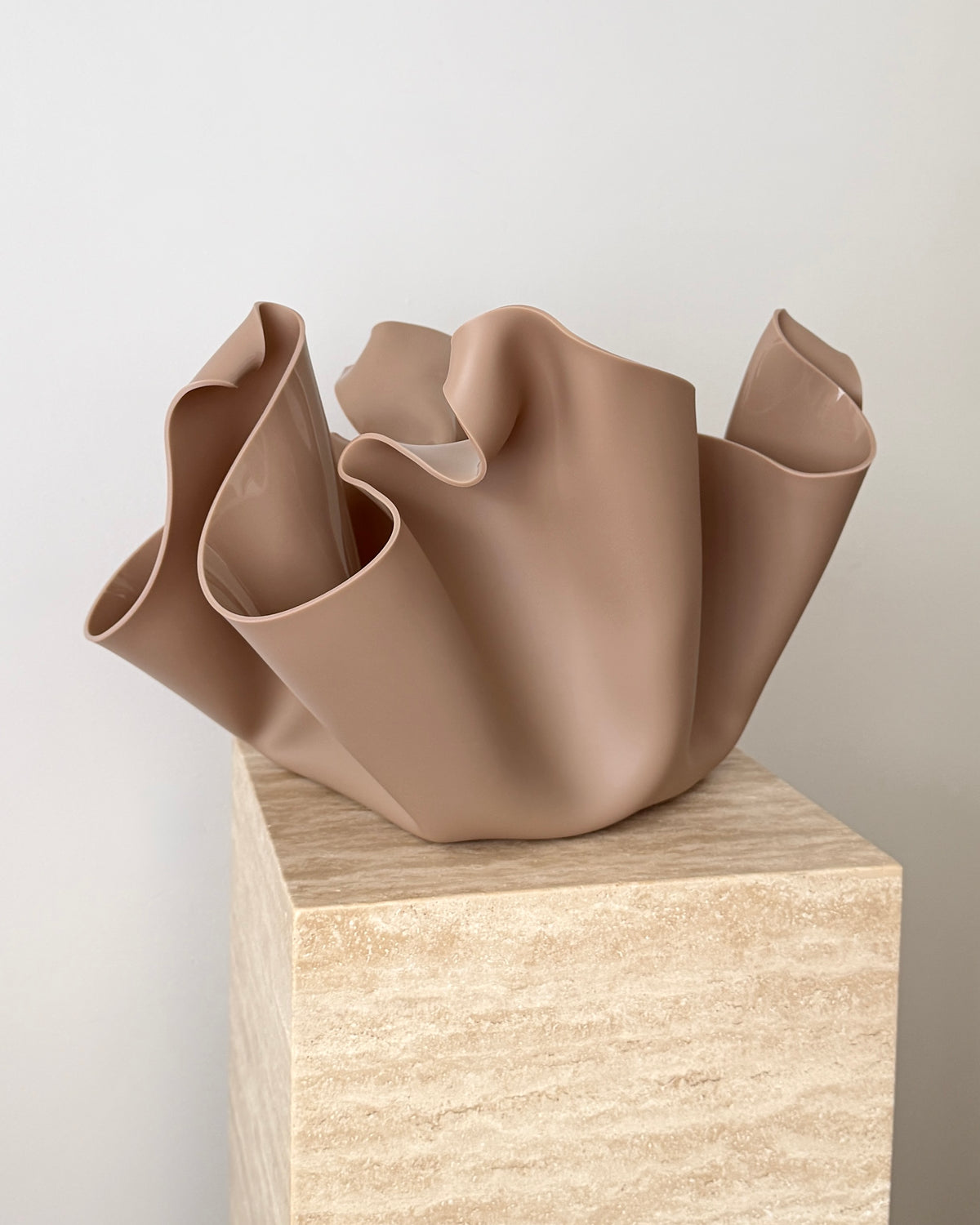 Mocha Sculptural Vessel
