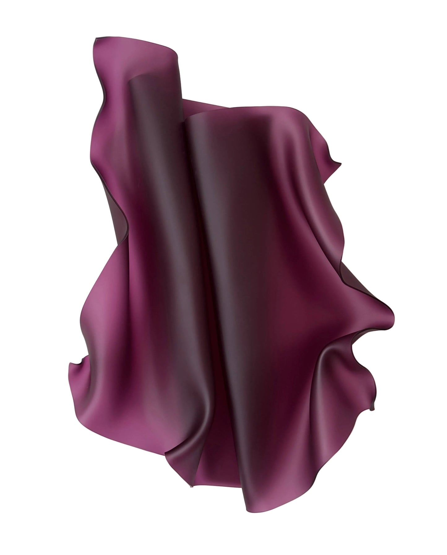 Frosted Plum Sculptural Wall Art
