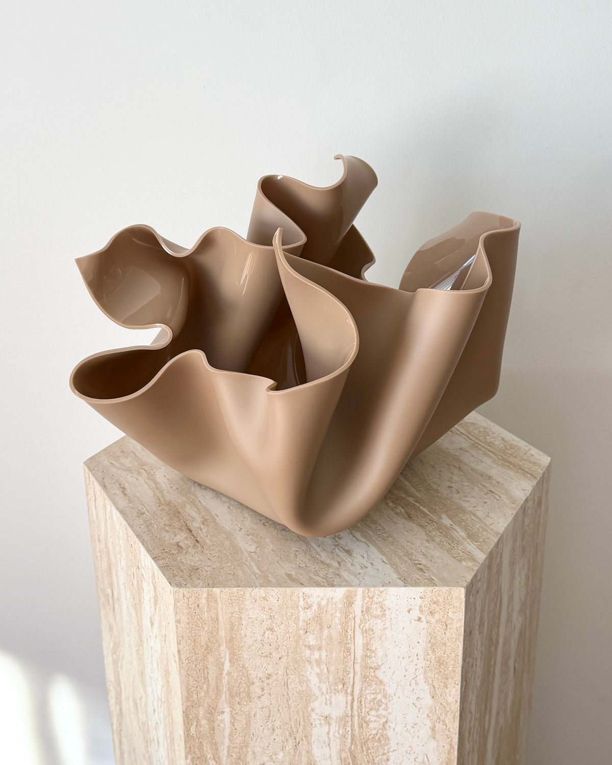 Sculptural Vessel. Mocha