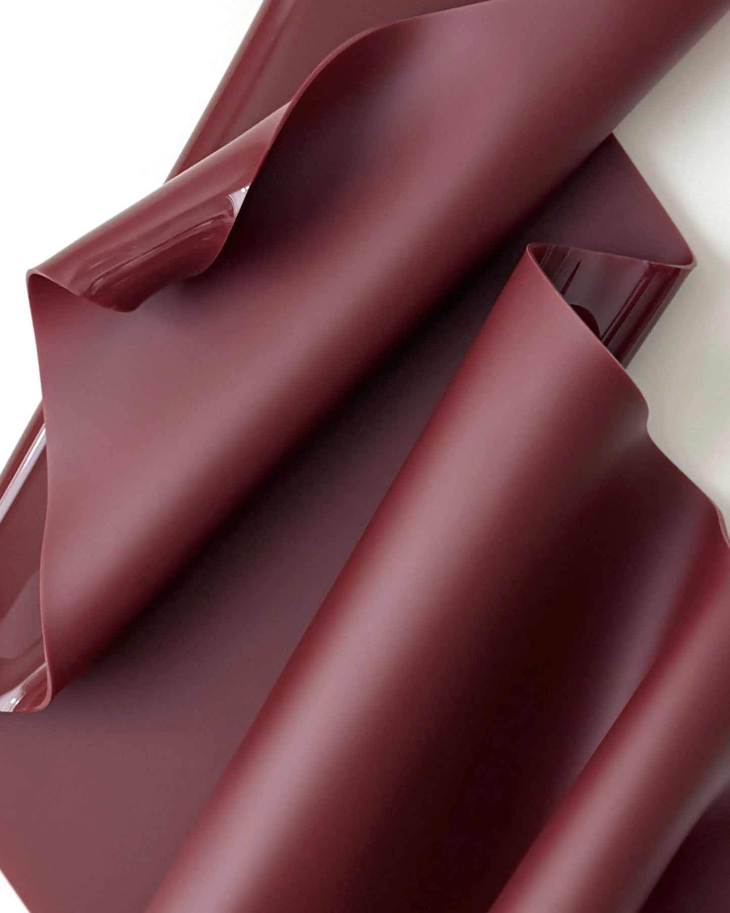 Cherry Burgundy Sculptural Wall Art