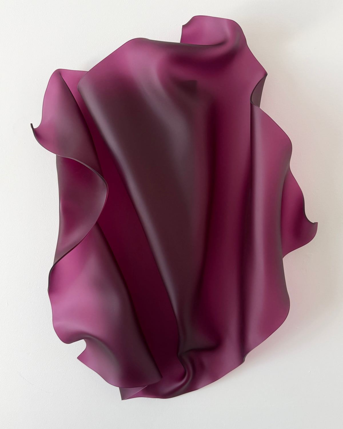 Frosted Plum Wall Art Sculpture
