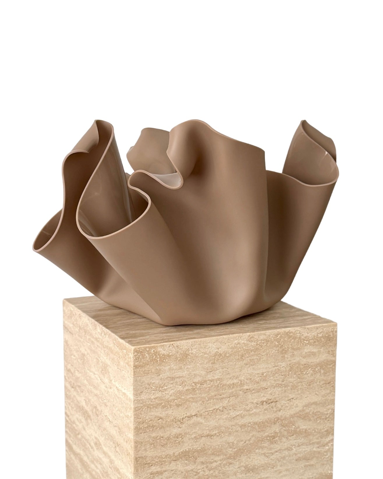 Mocha Sculptural Vessel