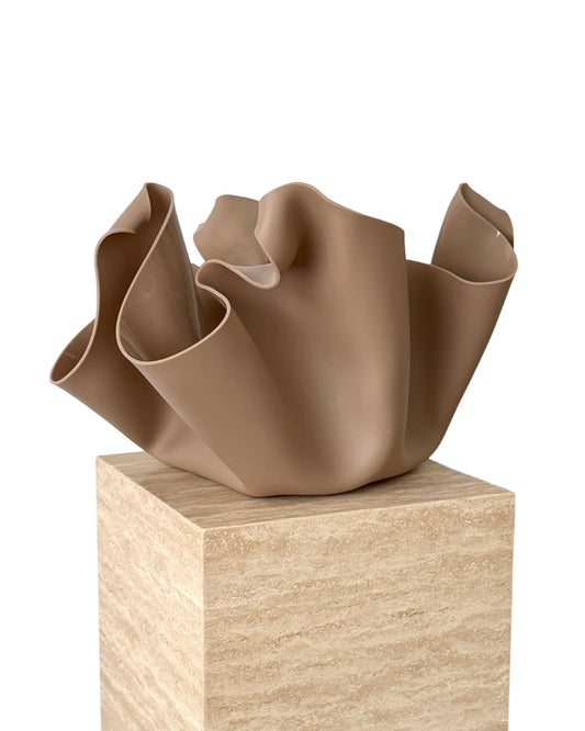 Mocha Sculptural Vessel