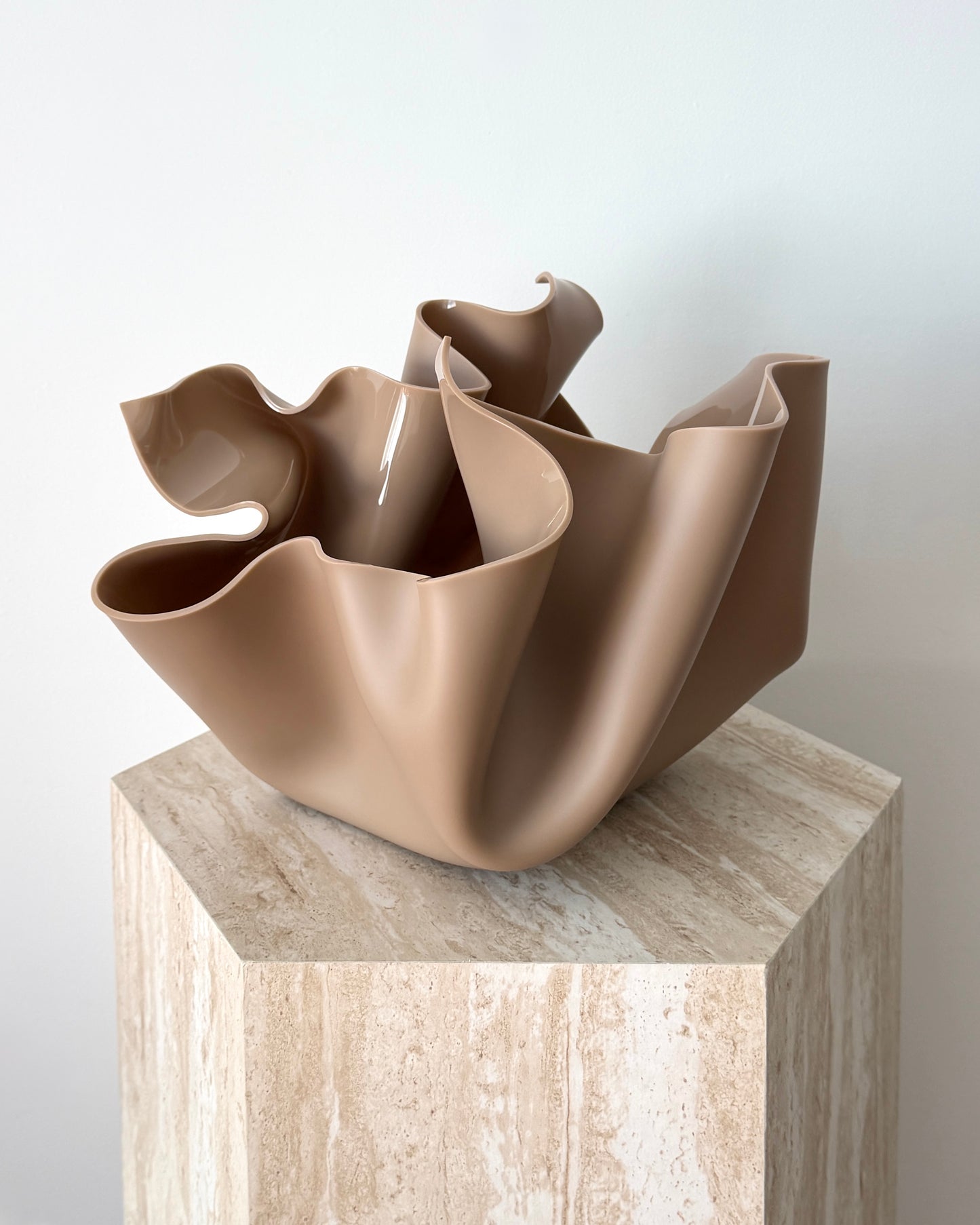 Sculptural Vessel. Mocha
