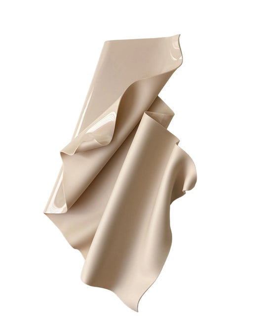 Nude-Beige Sculptural Wall Art